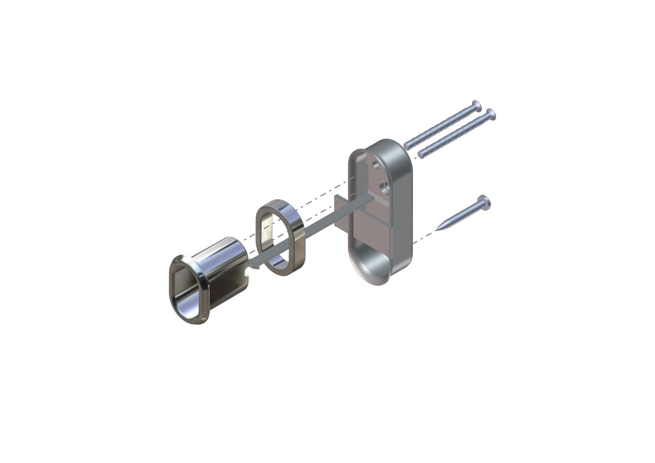 Cam lock installation kit - iLOQ